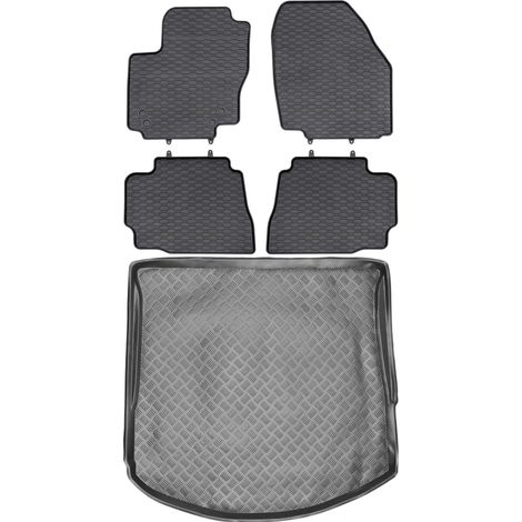 Juego de alfombrillas de goma para coche y maletero para Ford Mondeo IV Estate (2011-2014). (1/5)