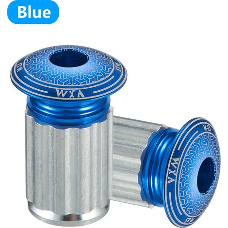 Le vélo bleu qui circulait sur l'autoroute s'est dilaté et a provoqué un embouteillage. Bouchon de guidon VXM à verrouillage par expansion (Accessoires pour guidon droit de vélo en alliage d'aluminium (1/5)