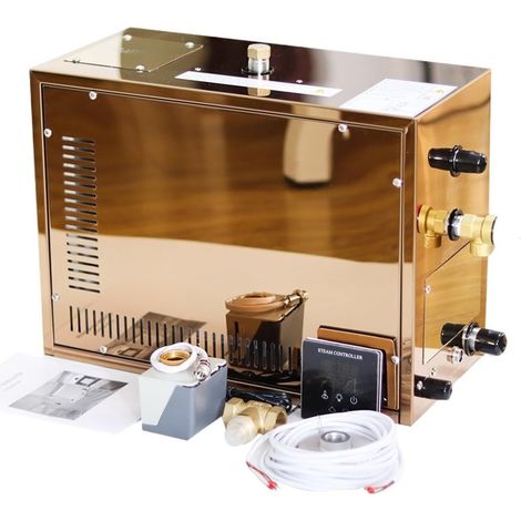 Poêle de sauna Poêle de sauna électrique, Générateur de vapeur automatique d'acier inoxydable de 9kw, Machine automatique de bain de vapeur de pièce de Sauna de détartra for le contrôleur numérique de (1/5)