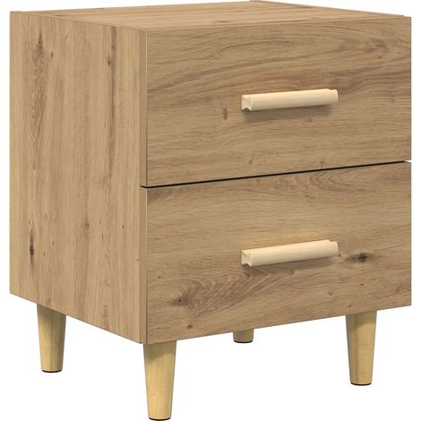 Armadio da letto moderno e funzionale con cassetto 40 x 35 x 47 cm finitura rovere ingegnerizzato realizzato artigianalmente 020052677