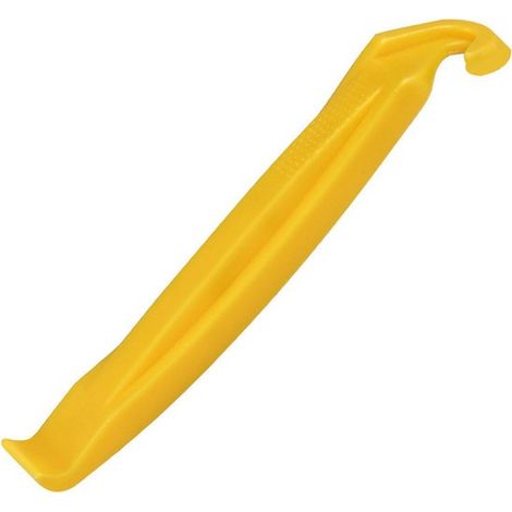 Palanca portátil para neumáticos, 10 unidades, color amarillo – Para un montaje rápido en carretera y bicicleta. (1/5)