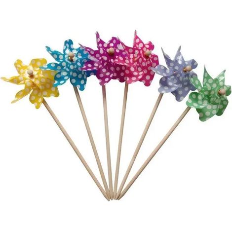 Girandola decorativa 17x48 cm colores variados