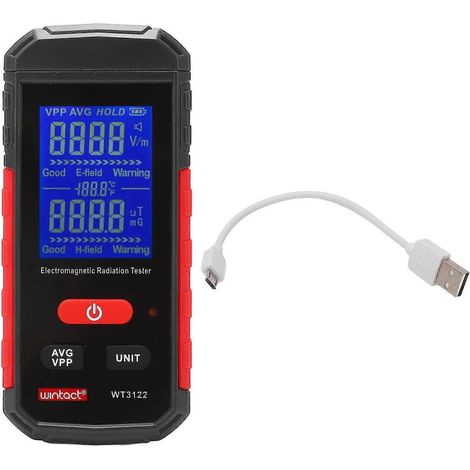 Strahlungsdetektor, elektrisches Feld, magnetisches Feld, Datenspeicher, elektromagnetisches Strahlungsmessgerät