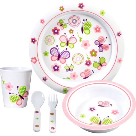 Brunner Kindergeschirrset Butterfly Girl