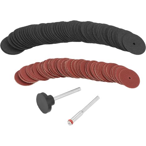 Ortviai Lot de 140 accessoires pour meuleuse électrique – disques de ponçage, meulage et polissage, compatible outils rotatifs (1/5)