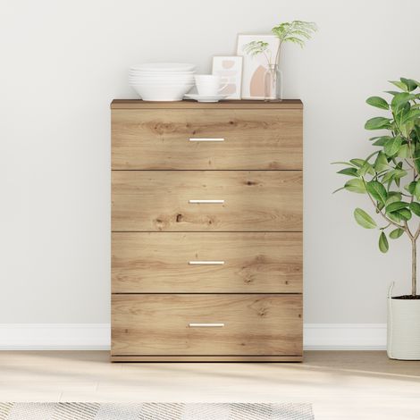 Sideboard Artisan-Eiche 60 x 39 x 80 cm Holzwerkstoff (1/5)