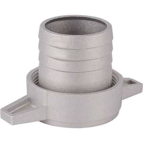 Raccords de Pompes à Eau Clé de Connexion de Tuyau en Aluminium de 2 Pouces avec Joint en Caoutchouc Raccord de Tuyau de (1/4)