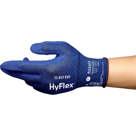 Ansell 11819R100-1P HyFlex  Arbeitshandschuh Größe (Handschuhe): 10 EN 21420:2020    1 Paar