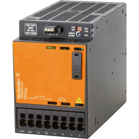 Weidmüller 2467170000 Schaltnetzgerät 48 V/DC 20 A 960 W Inhalt 1 St. (1/2)