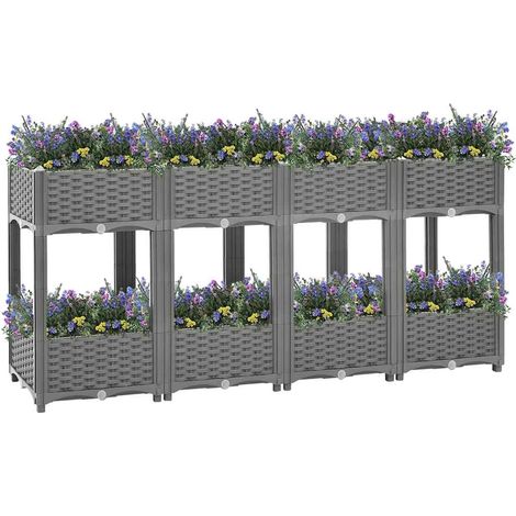 Maison Exclusive - Hochbeet 160x40x71 cm Polypropylen