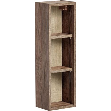 Colonna bagno VANTA rovere scuro – Scaffali compatti