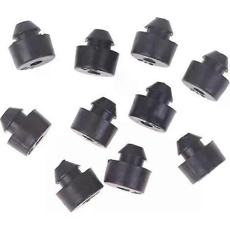 10 Stück Gummi-Sitzpolster für Motorrad- und Rollersitze (CG125, GN125, EN125, GS125, CB125, CBT125) – Stoßdämpfung (1/4)