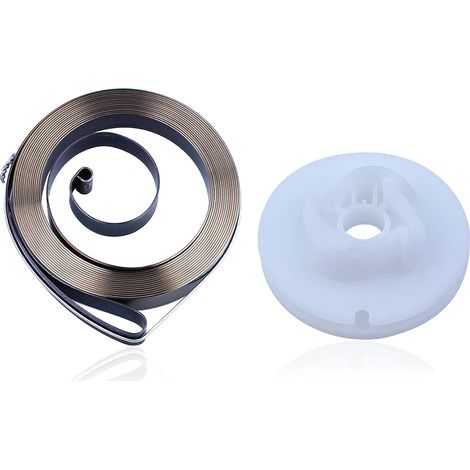 Ressort de rappel de poulie pour Husqvarna 362 365 371 372 385 390 pièces de tronçonneuse (1/5)
