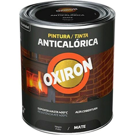 Peinture noire mate résistante à la chaleur Oxiron 250 ml 302 titane