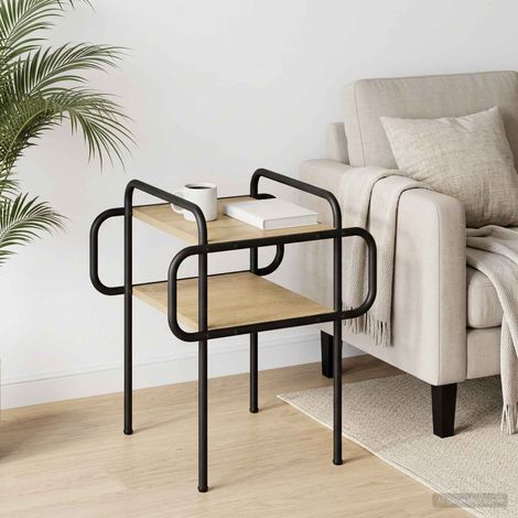 vidaXL Tavolino da salotto Rovere Sonoma 40 x 40 x 51 cm (1/5)
