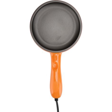Poêle Électrique Mini Multifonction Antiadhésive - Cuisson d'Œufs, Vapeur et Grill, Petit Déjeuner, 220V EU