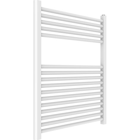Termoarredo Idraulico Bagno 65X77 In Acciaio Bianco