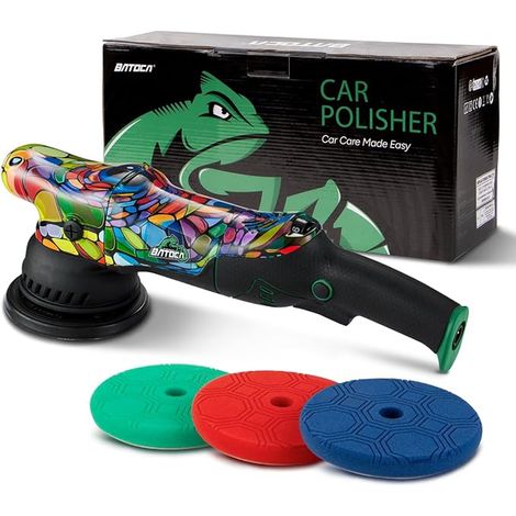 Orbital Polisher Kit 1000 W Luster 125 mm Orbit 15 mm (1/4)