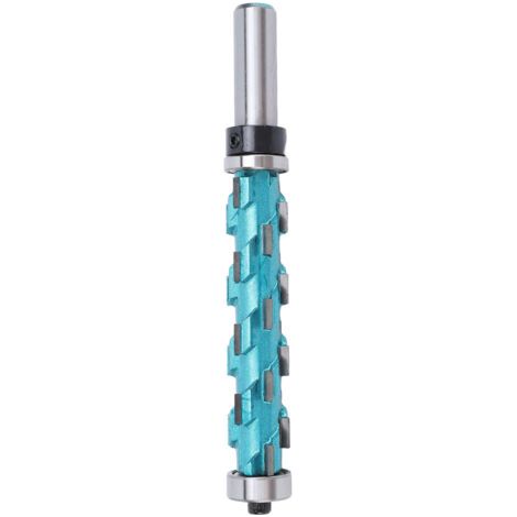 Mèche de routeur en spirale à garniture affleurante en carbure cémenté, tige de 1/2 po, diamètre de coupe de 3/4 po, Double roulement pour les projets de menuiserie (1/5)