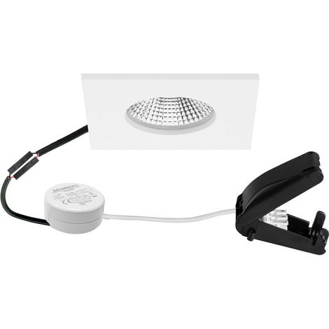 [NEUWERTIG] B-Ware BRUMBERG BB21 Einbauleuchte Leuchte IP65 RC Treiber Anschlussbox strukturweiß (1/2)