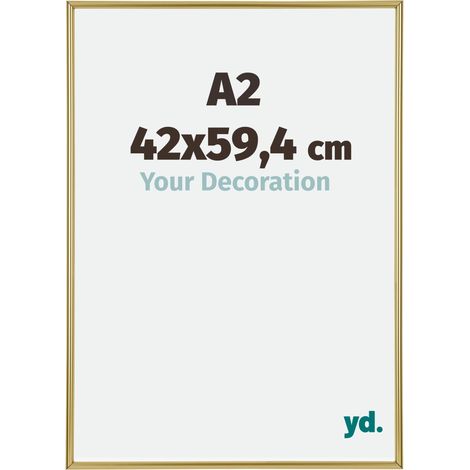 yd. - Cadre photo A2 42x59.4 - Or - Plastique - Annecy