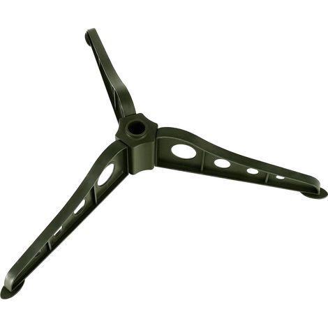 Grüner Weihnachtsbaumständer Kunststoff Ersatzhalter 15cm Ø