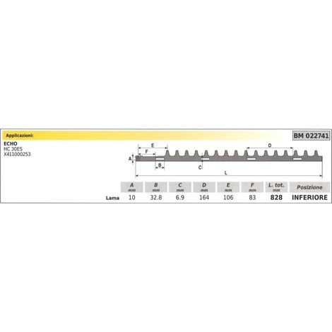 ECHO Untermesser HC 30ES Heckenschere 022741