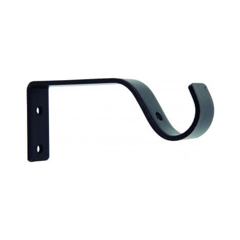 Supporto parete Cintacor nero Ø16 mm (1/2)