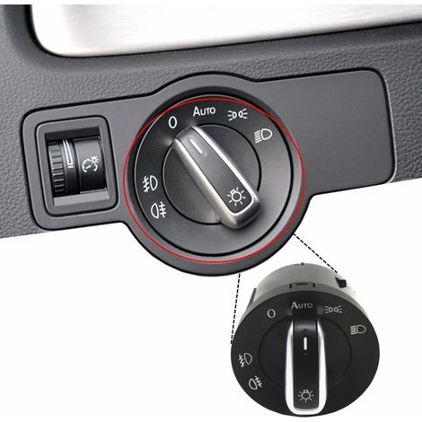 3C8941431A 5ND941431B 56D941431C Car headlight and fog light switches are suitable for Volkswagen. (1/4)
