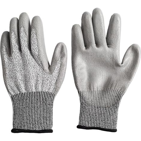 6 Paires Gants Jardinage Anti-Coupure Niveau 5 (1/5)