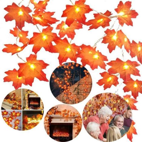 Guirlande lumineuse - - Pendentif Noël - LED - 5m - 50 Lumières - Multicolore (1/5)