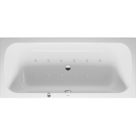 Baignoire balnéo Duravit Collection One, version à encastrer,