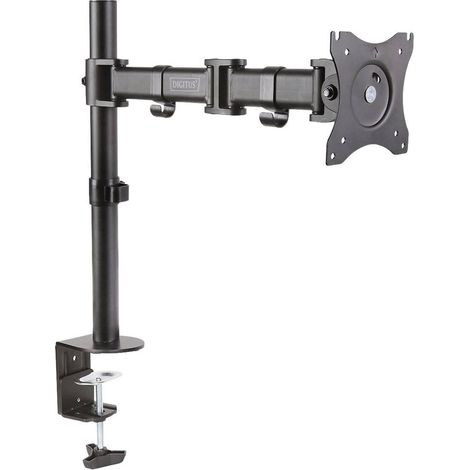 Digitus DA-90361 Support de table pour écran 1 Écran(s) 38,1 cm (15) - 68,6 cm (27) noir rotatif, réglable en hauteur (1/3)