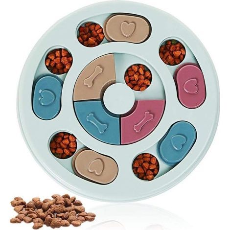 Jouet Educatif pour Chien Puzzle interactif pour ChienPuzzle pour Chien Dog Smart Jeu Intelligence Chien,Jeux Chien Intelligent Jouet Chien interactif Jouet Chiot educatif (1/5)