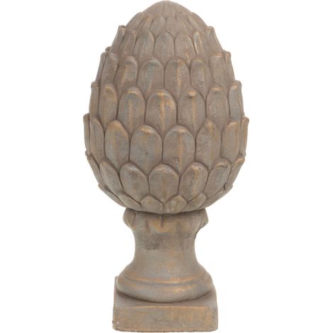 Amadeus - Pomme de pin dorée 36 cm (1/2)