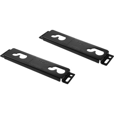 Lot De 2 Supports Muraux Compatibles Avec Lg Aaa74310301 / Lg Sh3 / Sh3K / Las260B / Las454 / Lb Nb35 - Accessoires De Haut-Parleur Home Cinéma - Support Mural - Support Mural - Support En Métal - (1/5)