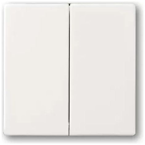 Busch-Jaeger Wippe für Smart Switch 2-fach studioweiß - Plattform 63 (6736 FoH-84), 2CKA006730A0136 (1/2)