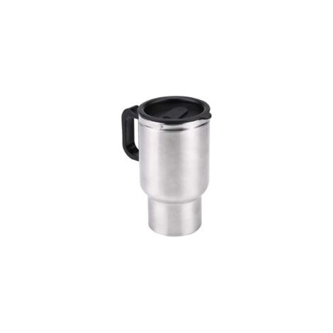 Bouilloire électrique de Voiture 12V 60W 450mL Bouilloire de Voyage en Acier Inoxydable Bouilloire de Voiture avec Allume-cigare Bouilloire de Voyage Portable pour Eau Chaude, café, thé,A