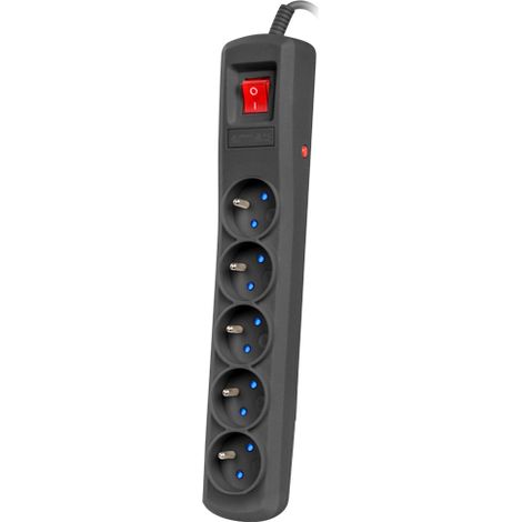 Armac R5 Steckdosenleiste 1,5 m 5 Steckdosen schwarz (1/3)