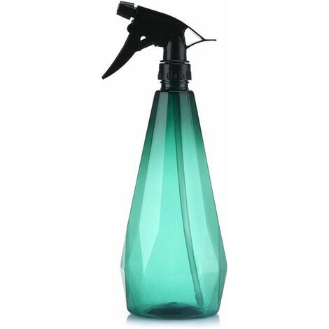 Bouteille de pulvérisation deau, 1L Flacons en Plastique Bouteille de pulvérisateur deau Bouteille de pulvérisation Transparente Vide Déclencher Bouteille pulvérisation Rechargeable, Vert (1/5)