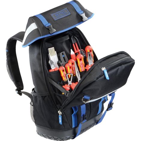 Elektriker Rucksack mit VDE-Werkzeugsortiment, 28-tlg. HEYTEC (1/4)