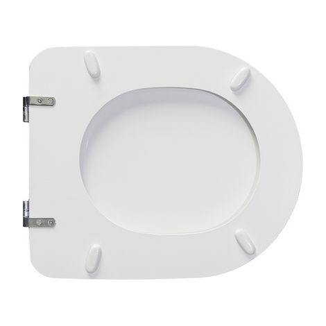 SEDILE WC PER VILLEROY E BOCH VASO SUBWAY FORMA 6- Bianco - Cerniere C espansione- CW- pezzi 1