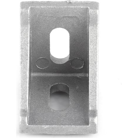 10 L-förmige Eckverbinder aus Aluminiumlegierung, rechteckige Eckverbinder, 35 x 35 mm (1/5)