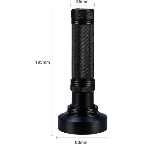 Lampe de poche UV détecteur d'urine pour animaux de compagnie lumière noire 100 LED 395NM lumière noire avec lunettes de soleil portable pour chien chat taches sèches punaises de lit scorpion détectiv (1/5)