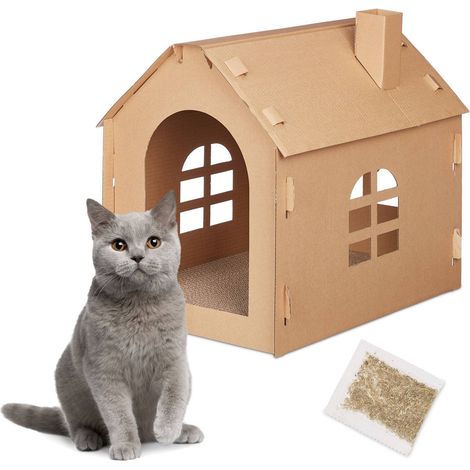 Rascador de cartón para gatos