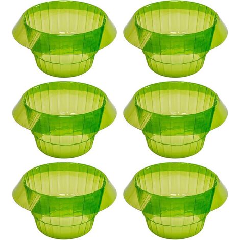 Collier Protection Escargots - Barrière Anti-Limaces en Plastique pour Légumes et Plantes - 6 Pièces (1/5)