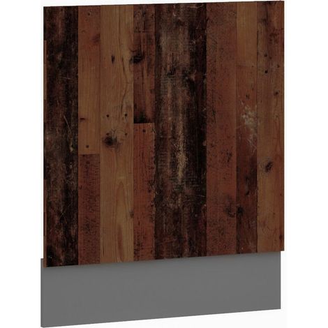 Frontblende für integrierten Geschirrspüler 60 cm Küche OLD STYLE Old Wood Optik (1/5)