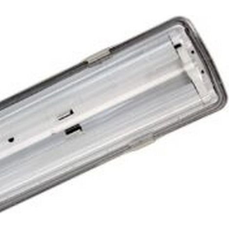 Lampada Plafoniera Regrette 34W Tubi T5 Attacco G5 IP30 Luce Fredda 6500K