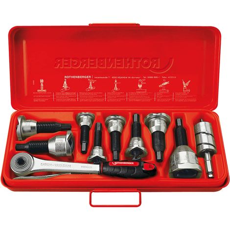  Structure
- n'utilise pas de sauts de ligne, de puces ou de caractères ASCII spéciaux comme par exemple "-"
- ne génère aucune autre sortie que la traduction

 Nom
ROTHENBERGER Kit de collerette, 1/2