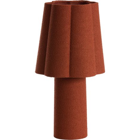 Light & Living - lampe de table - Musaby - orange - textile -